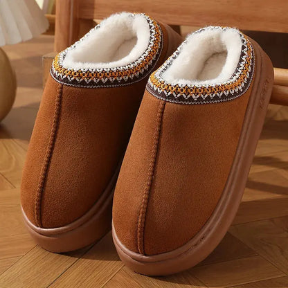 2025 New Fashion Fluffy Platform Slippers TrendShify