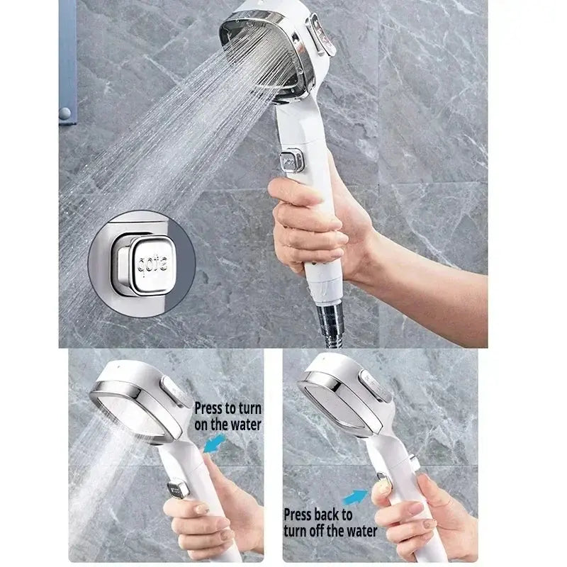 Xiaomi 3-Mode High-Pressure Shower Head with Filter TrendShify